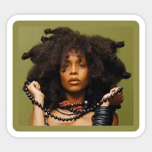 Erykah Badu Meditation Sticker